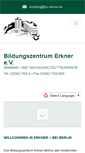 Mobile Screenshot of bz-erkner.com