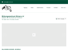 Tablet Screenshot of bz-erkner.com